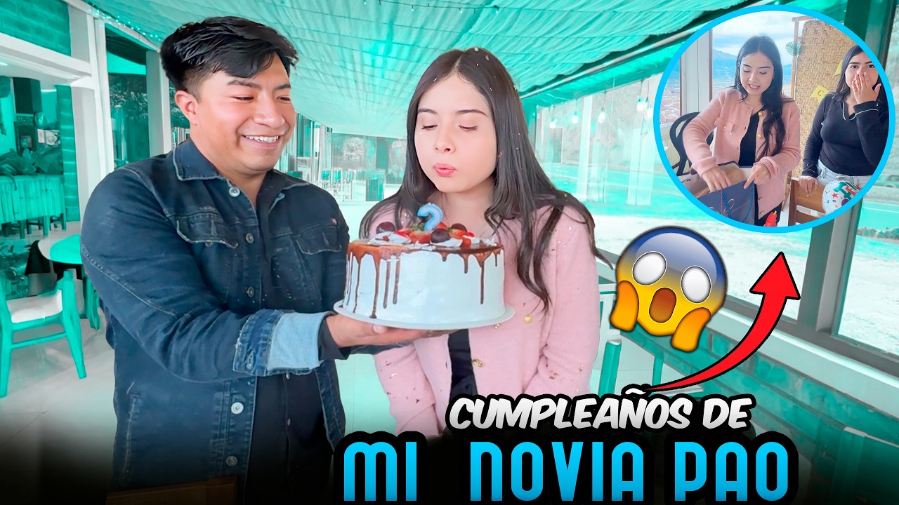 FERNANDO OTAVALO Le Dio Una gran sorpresa a su novia PAO En Su cumpleaños!
