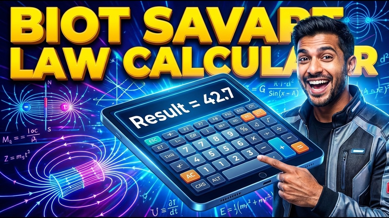 Biot Savart Law Calculator &mdash; How to Use It | Engineering Tool