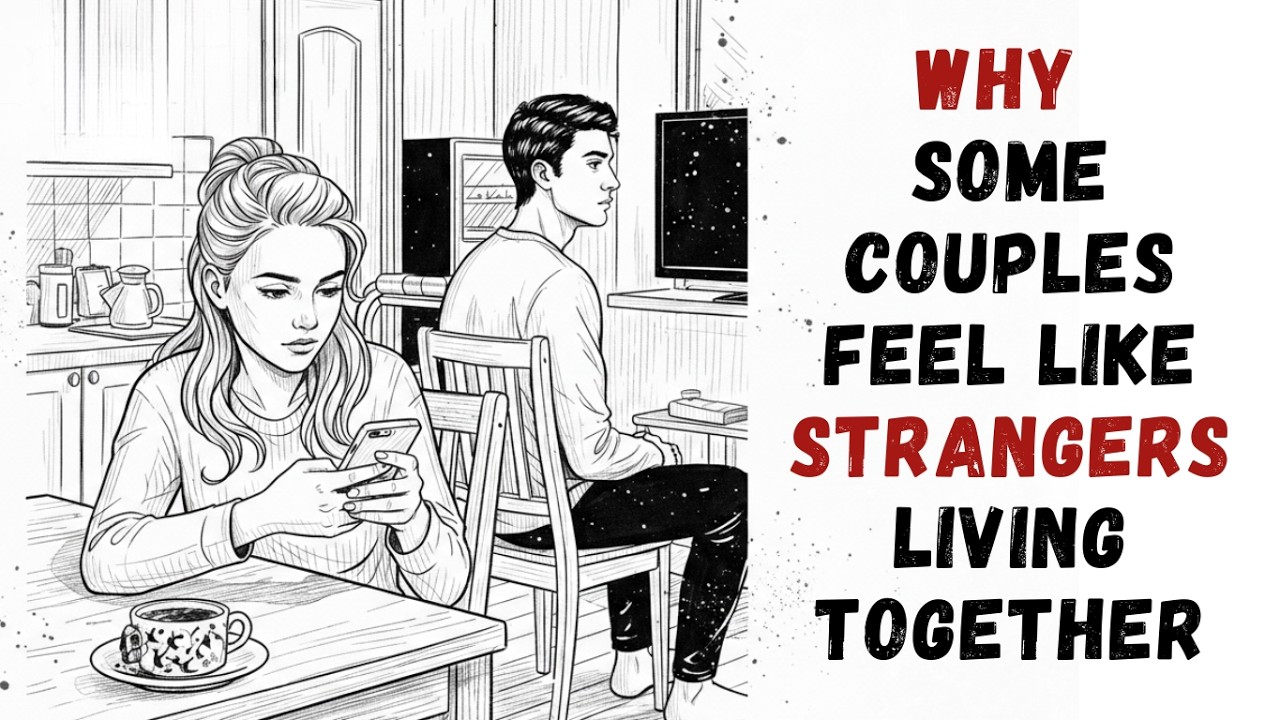 Why Some Couples Feel Like Strangers Living Together 🧠 #couplesconflict #psychology