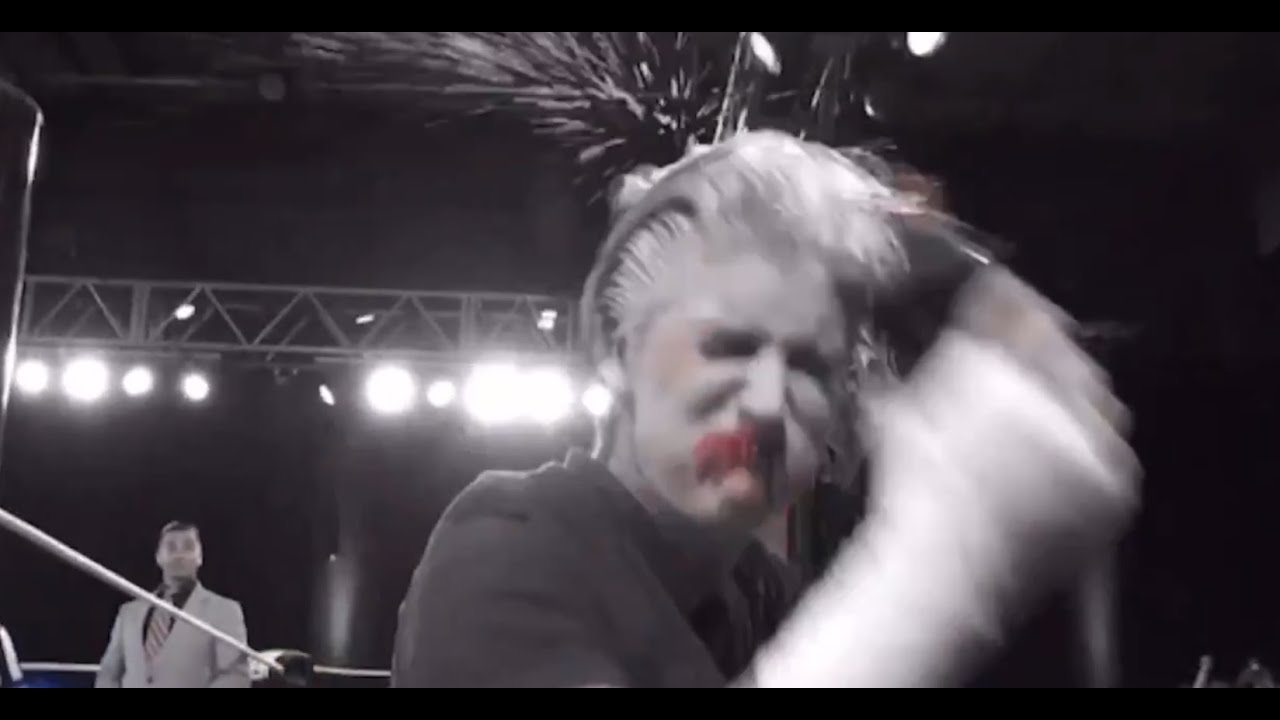 Toni Storm possessed by the spirit of The Sandman