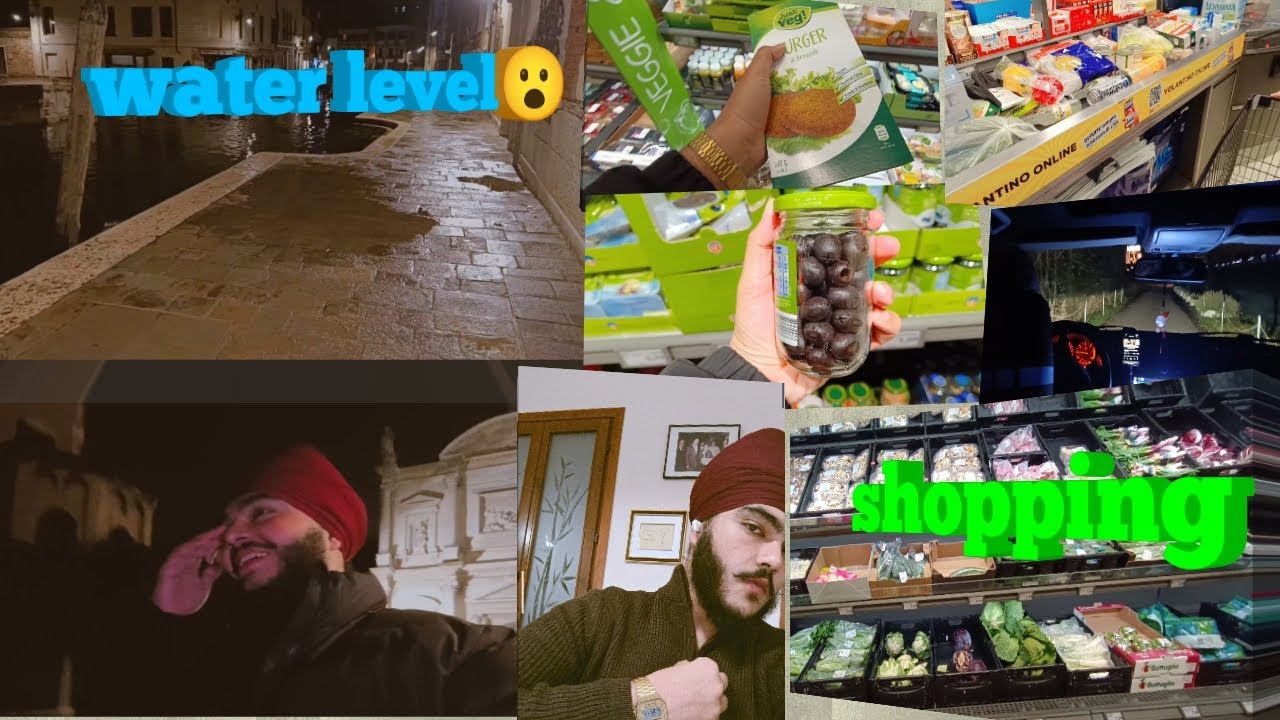 weekend te kiti shopping 🛍️🤩||Venice vich water level up hogeya😮😮🇮🇹||Harry wahid||