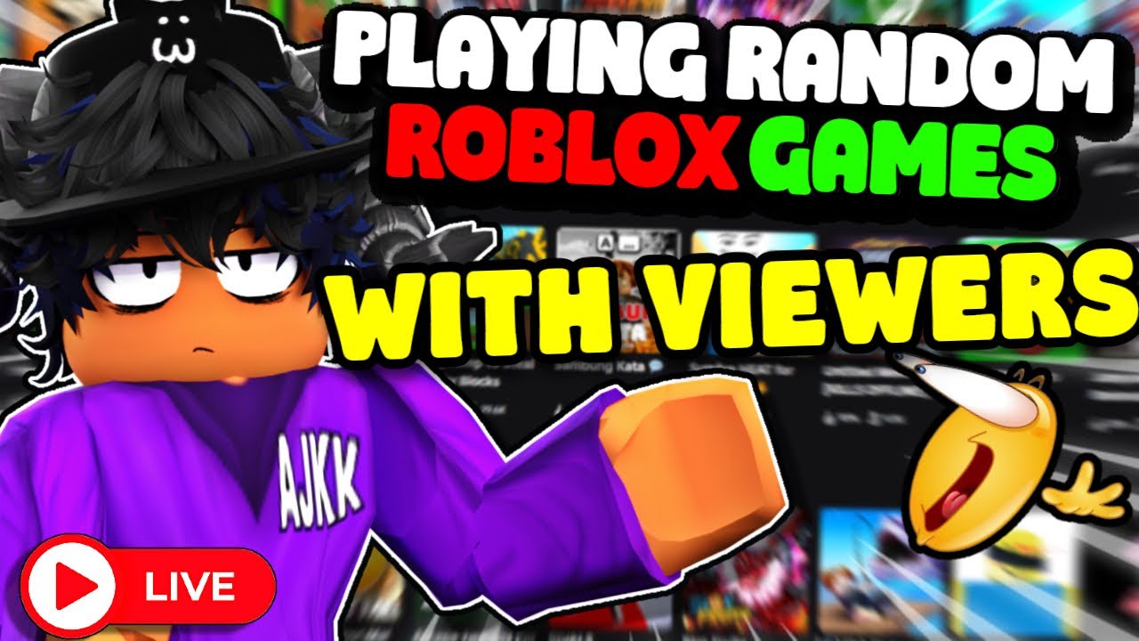 🔴 Random Roblox Games LIVE - Playing With Viewers