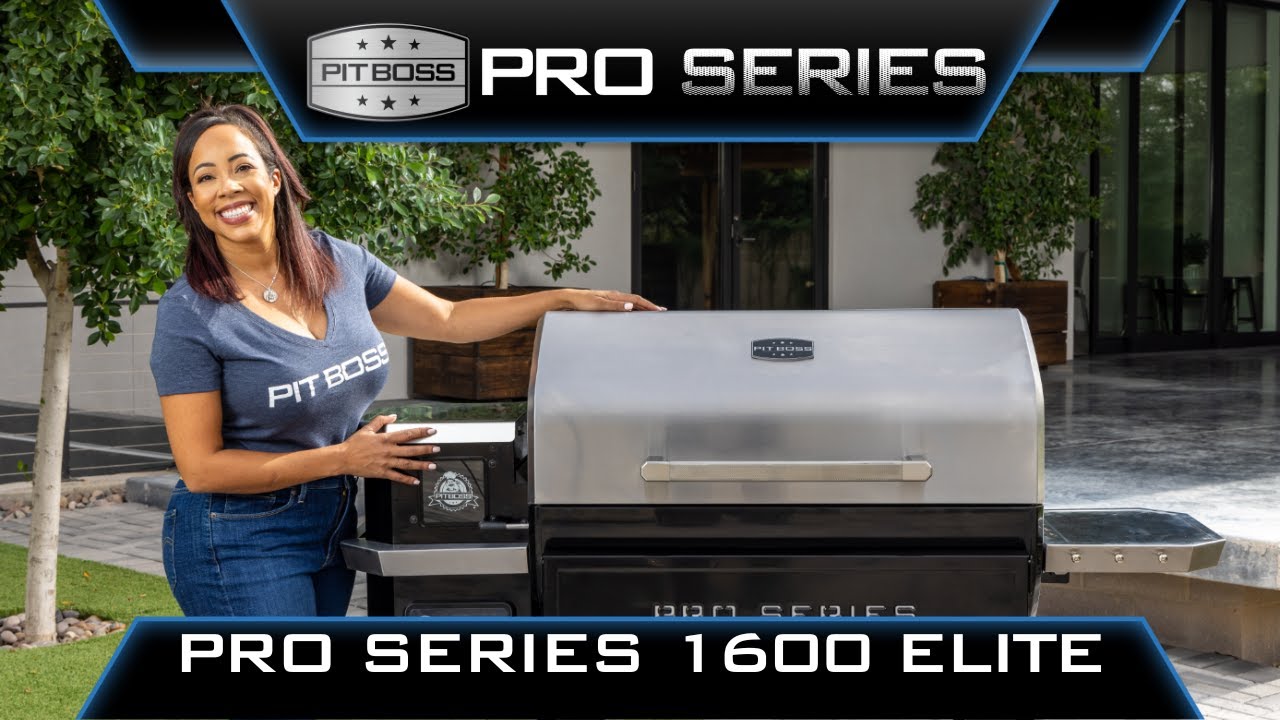 The Pro Series 1600 Elite Wood Pellet Grill | Pit Boss Grills