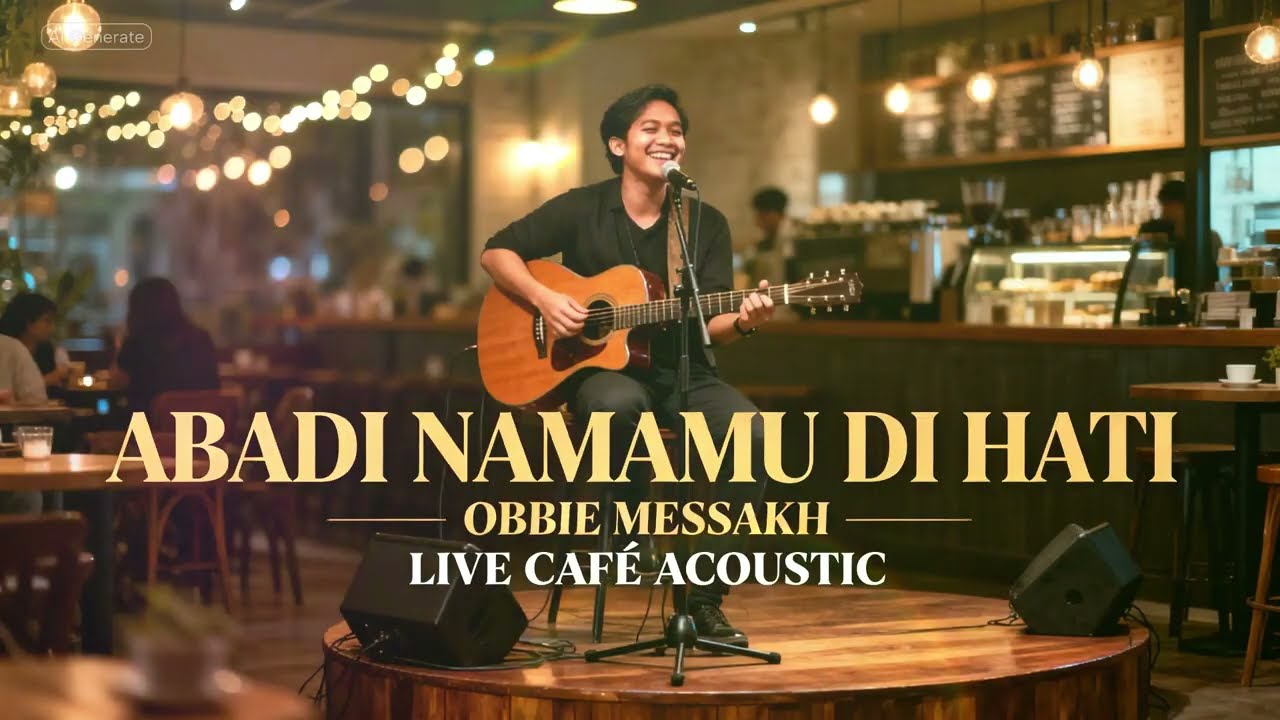 Obbie Messakh – ABADI NAMAMU DI HATI | Acoustic Live Happy Café