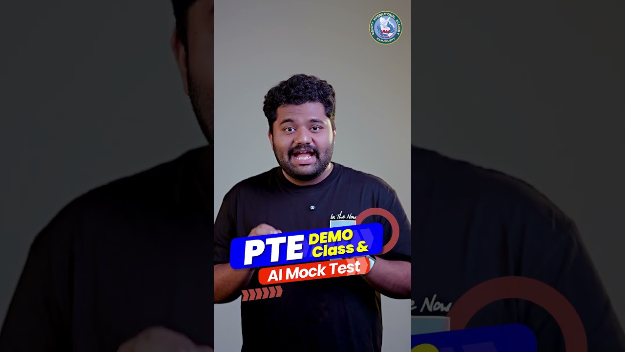 FREE PTE DEMO CLASS & AI MOCK TEST | MedcityKanjikuzhy