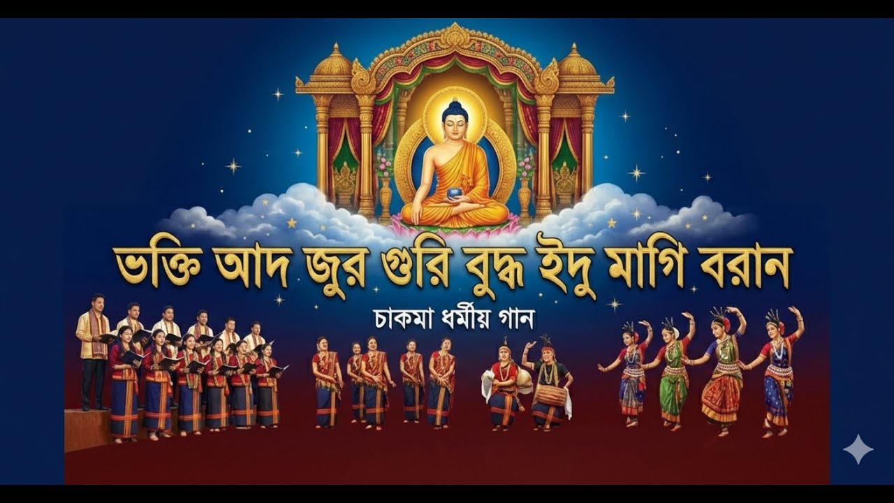 ভক্তি আদ জুর গুরি বুদ্ধ ইদু মাগি বরান (চাকমা ধর্মীয় গান)