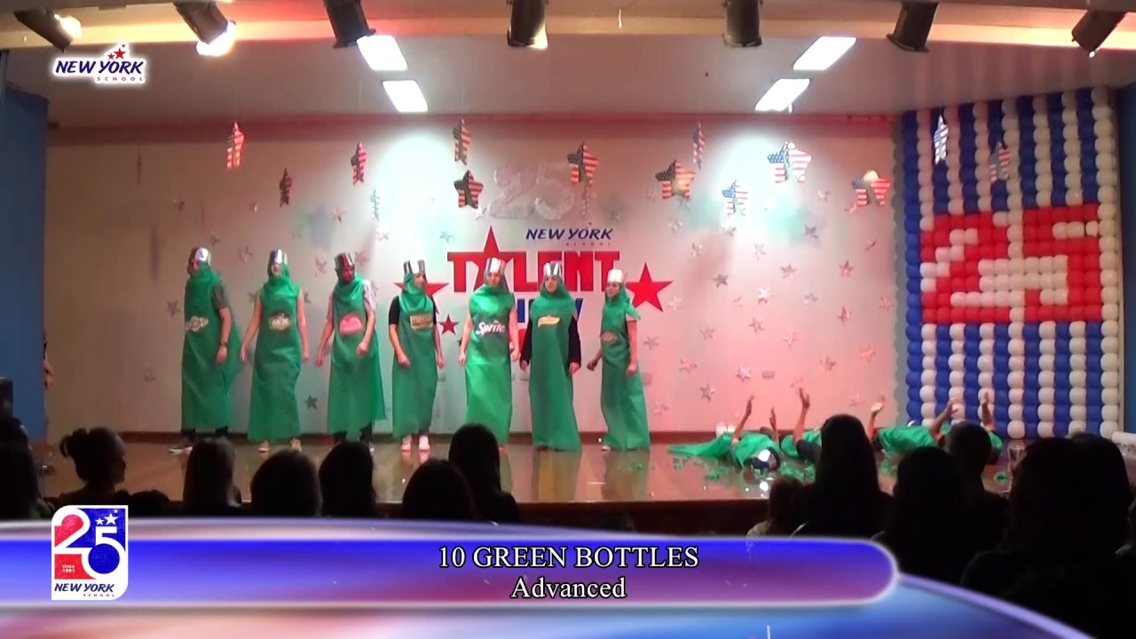 20   TALENT SHOW 2016   10 GREEN BOTTLES 25112016