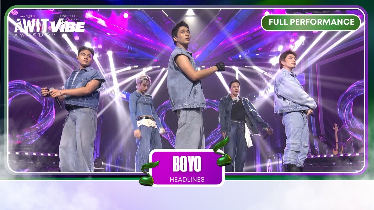 BGYO - Headlines | VIBE PH | 38TH AWIT AWARDS POWERED BY VIBE
