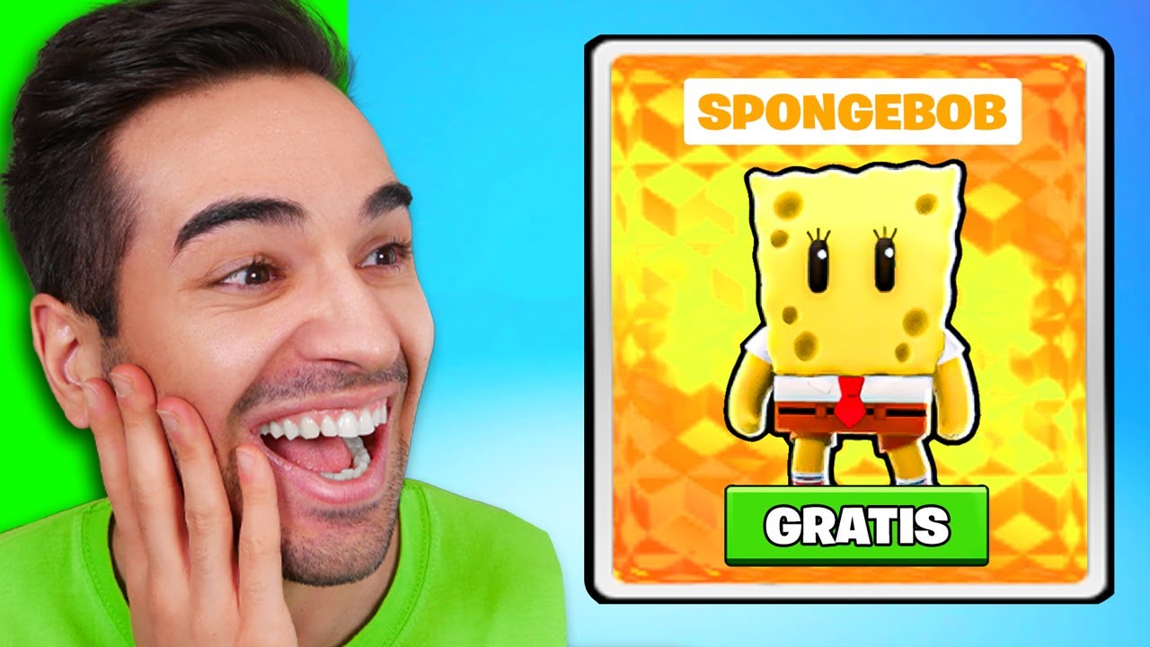 LA NUOVA SKIN GRATUITA DI SPONGEBOB SU STUMBLE GUYS