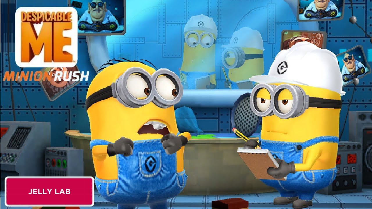 Minion Rush adventure Jelly Lab Silver Prize Pod gameplay walkthrough ios / android