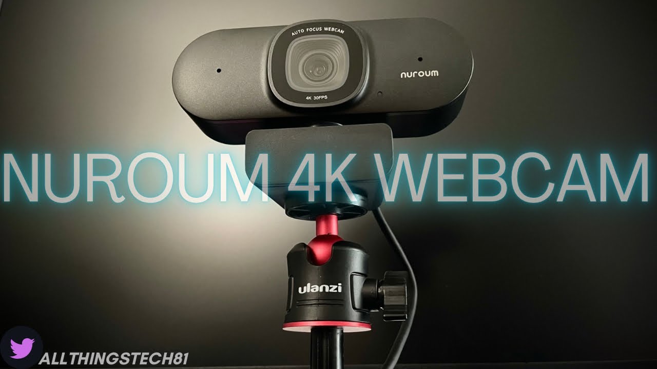 4K Webcam: NUROUM V32AF Auto Focus - Unboxing, Video & Audio Test