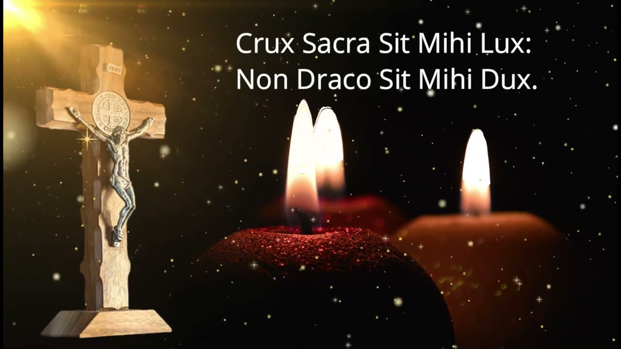 Benedictine Prayer Hymn against hex, curse and taunter in Gregorian