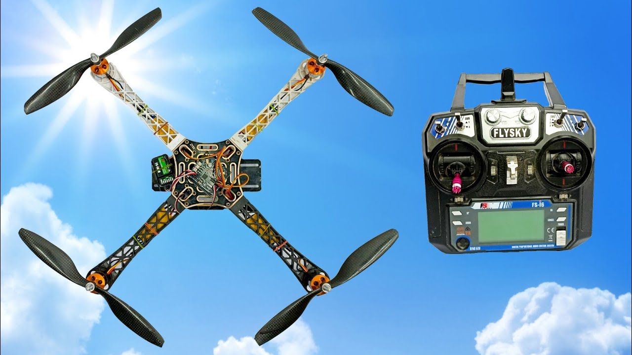 How to make a quadcopter drone with kk v5.5 flight controller | In hindi | Homemade quadcopter drone