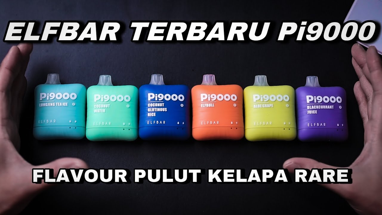 ELFBAR Pi 9000 - Flavour pelik dan mantap!