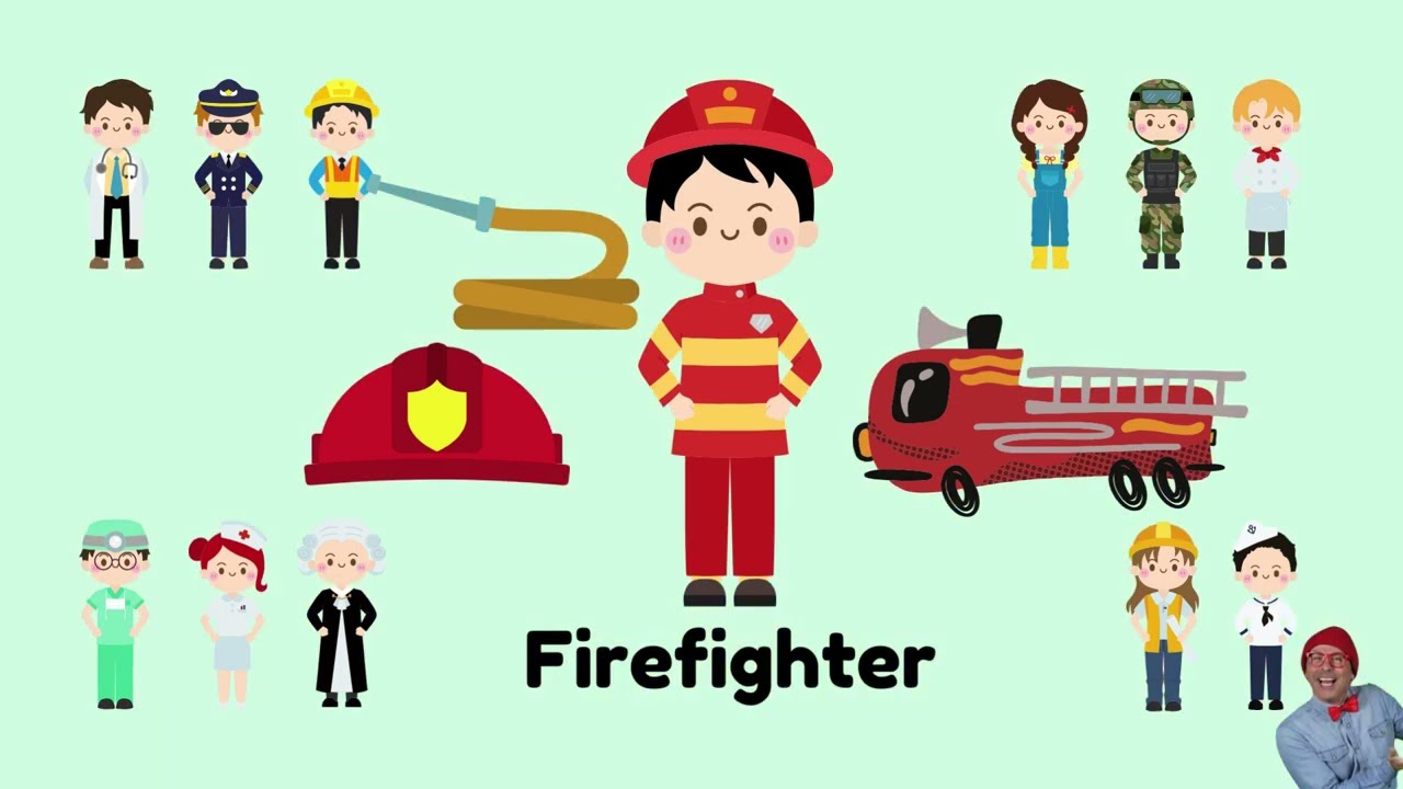EDUCATIONAL VIDEO FOR KIDS JOBS AND OCCUPATIONS 