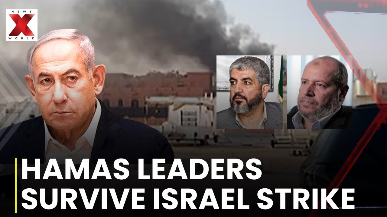 Hamas Leaders Survive Israeli Strikes In Doha | Israel Attacks Hamas Leaders | NewsX World