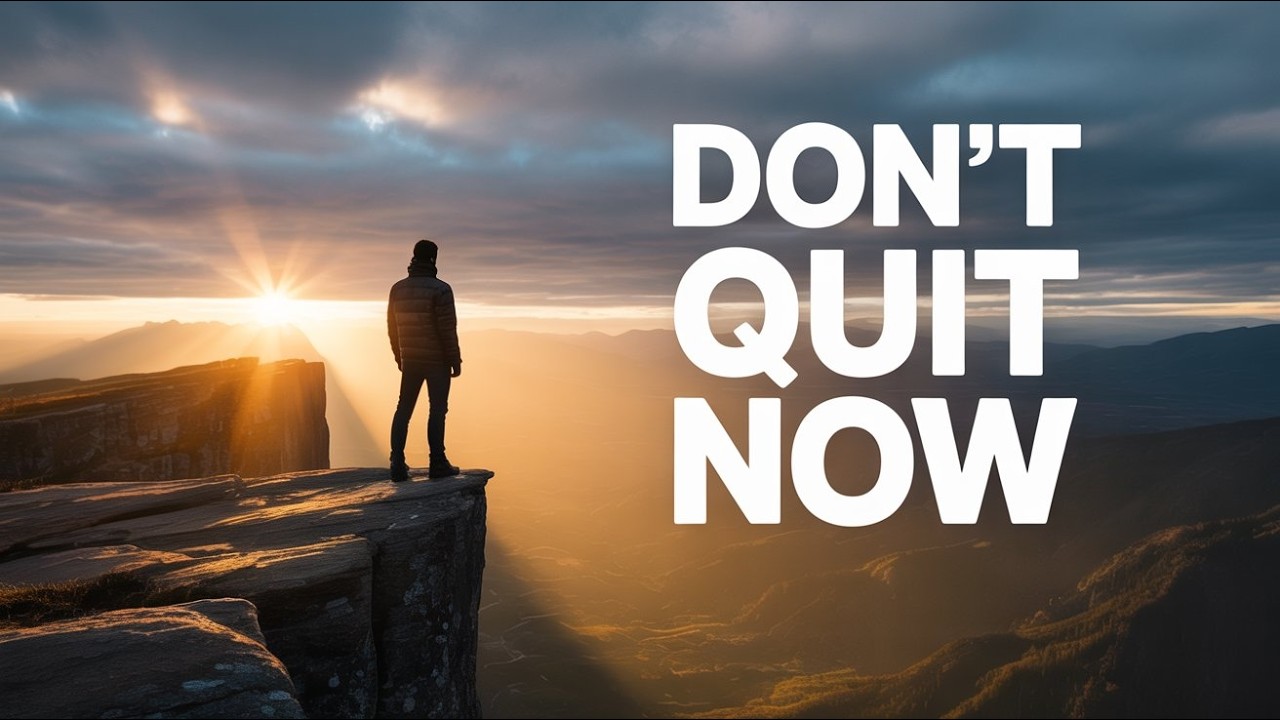 This Is Your Wake-Up Call | Don’t Quit Now |#Motivation #DontQuit #WakeUpCall #StartToday #Mindset