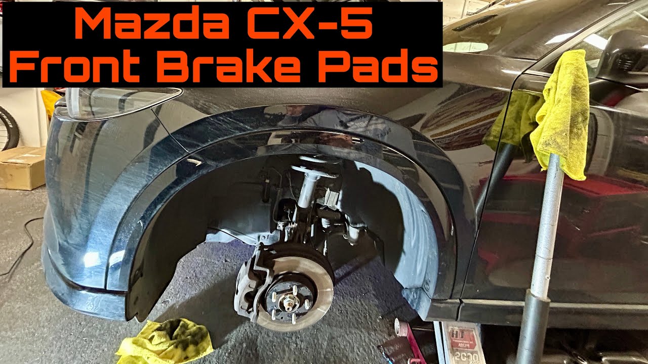 MAZDA CX5 FRONT BRAKE PADS - HOW TO