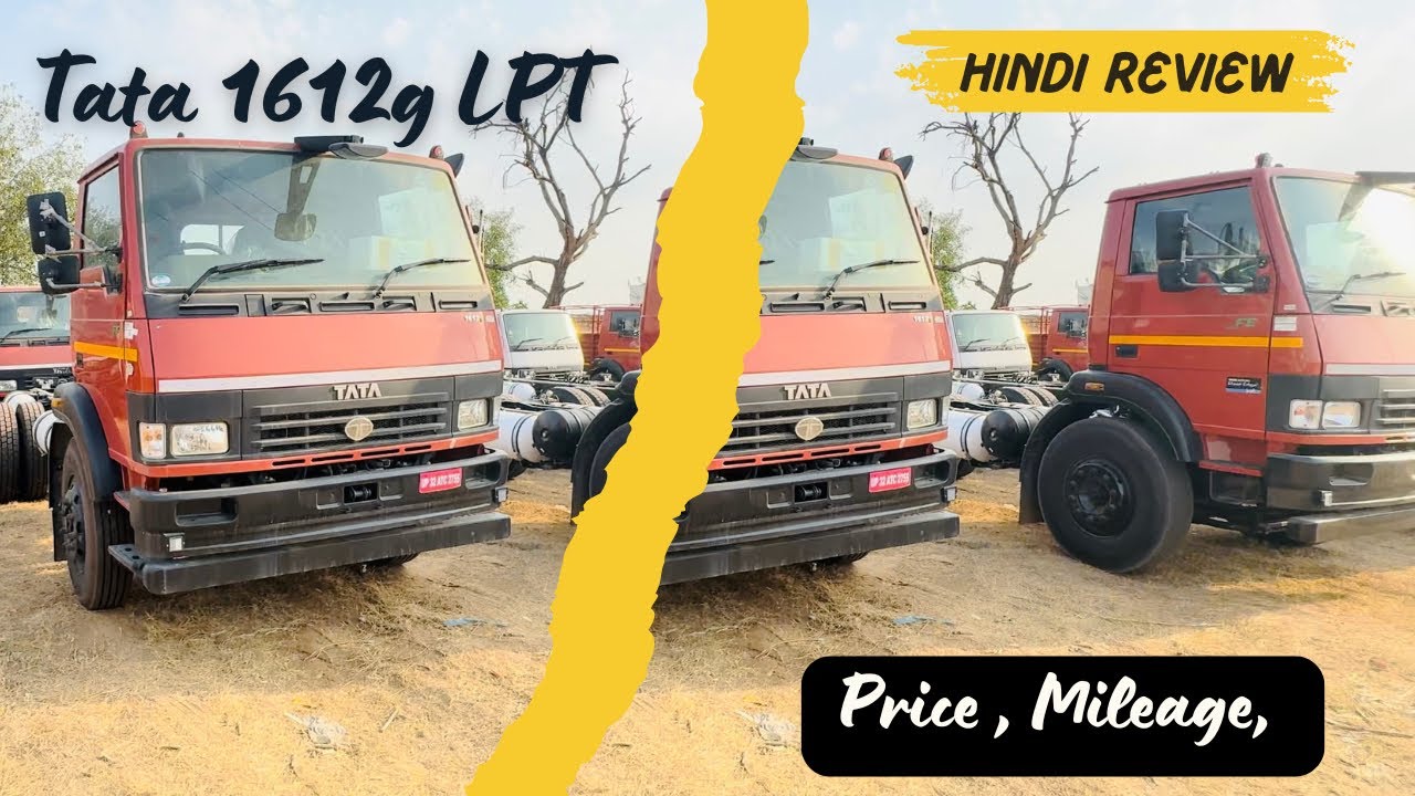 Tata LPT 1612g CNG Truck - Tata 10 Ton Payload Truck