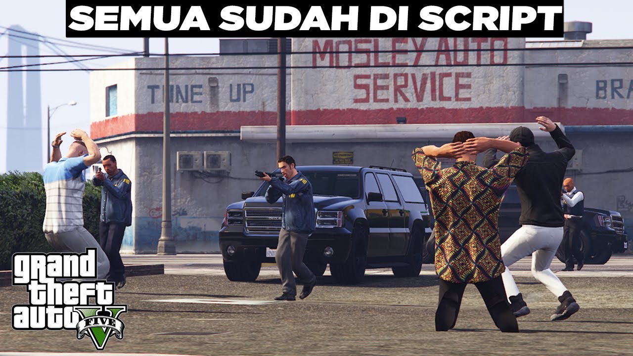 File Dewasa, Scene Kereta & Tertangkap FIB 😨🥶 GTA 5 Online Indonesia
