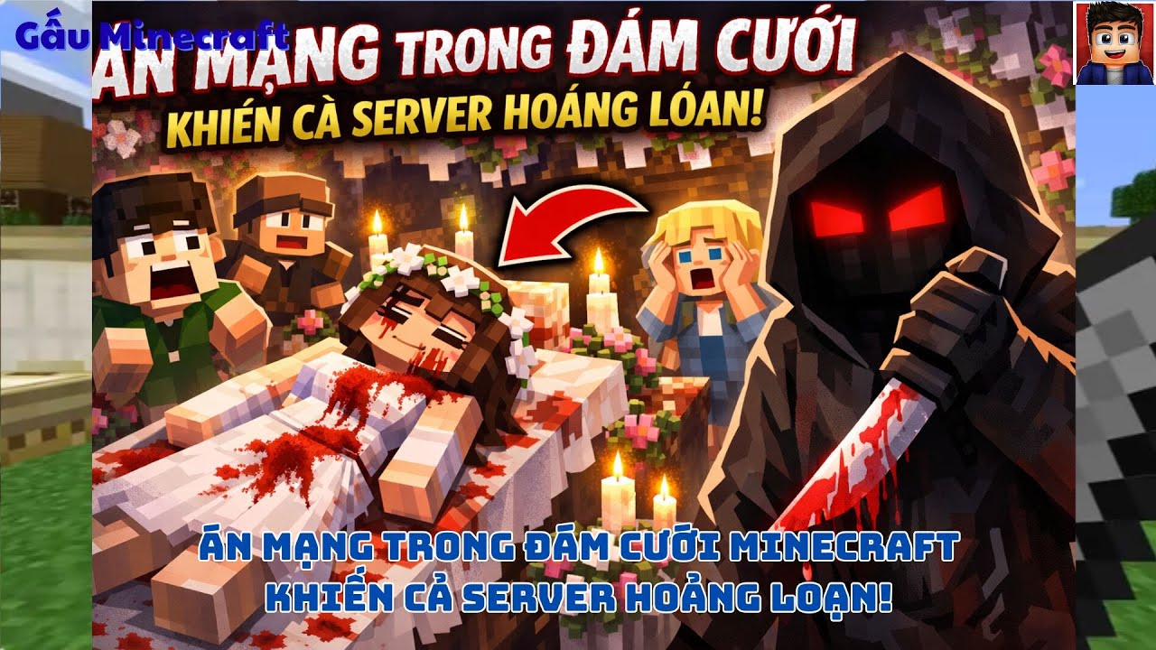 Án Mạng Trong Đám Cưới Minecraft Khiến Cả Server Hoảng Loạn!