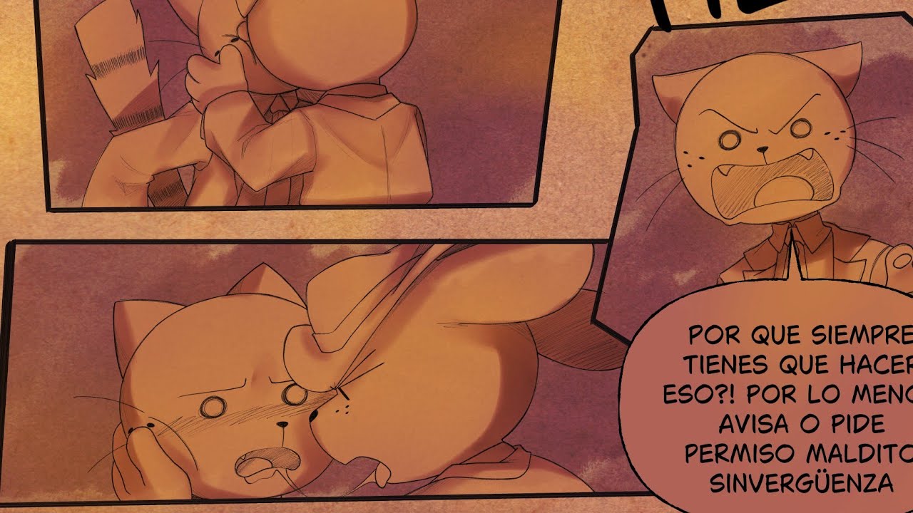 DOGMAN tiene que encargarse de PETEY y pedrito en su casa (comic fandub) DOGMAN x PETEY.