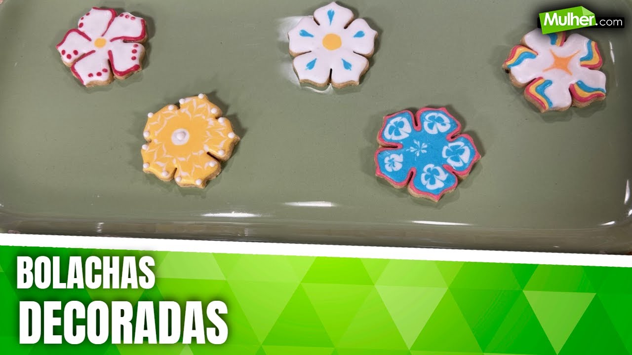 Como preparar  Bolachas decoradas