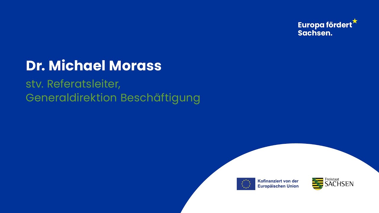04) Gru&szlig;wort Dr. Michael Morass, stv.Referatsleiter Generaldirektion Besch&auml;ftigung der EU-Kommission