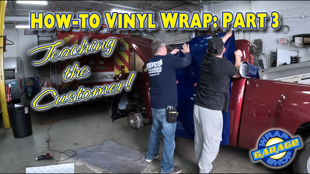 Vinyl Wrapping a pickup with @ThatBoyCisko - Part 3