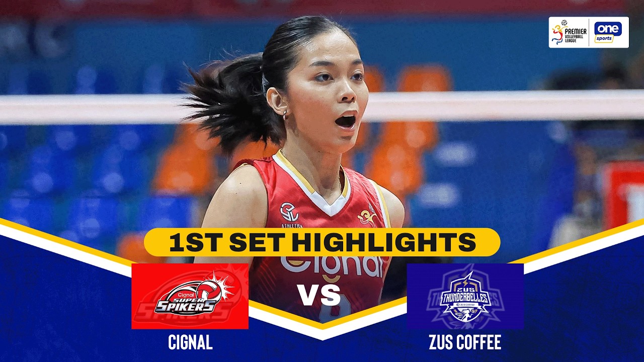 CIGNAL vs. ZUS COFFEE | SET 1 HIGHLIGHTS | 2026 PVL ALL-FILIPINO CONFERENCE | MAR. 5, 2026