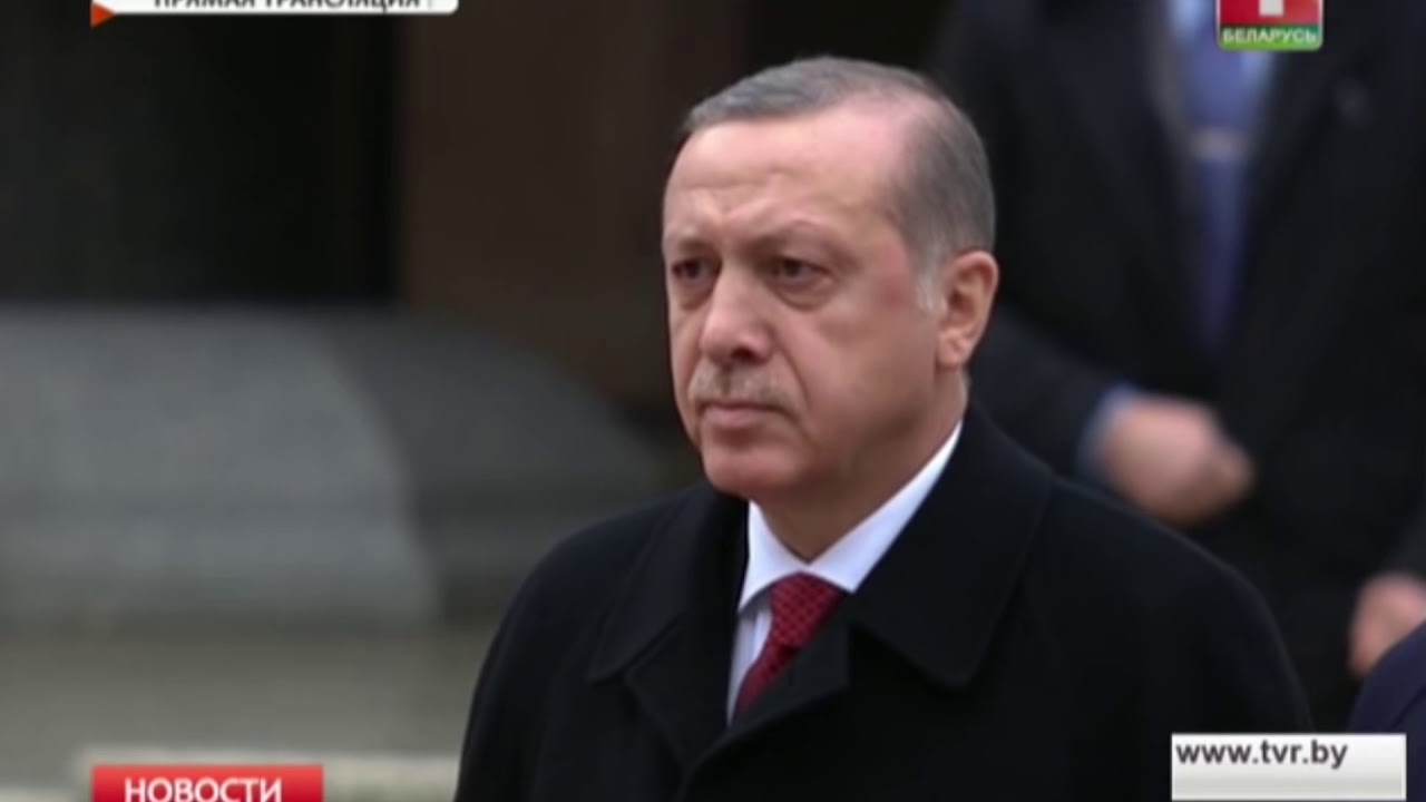 Anthems of Turkey and Belarus - 2016 State Visit