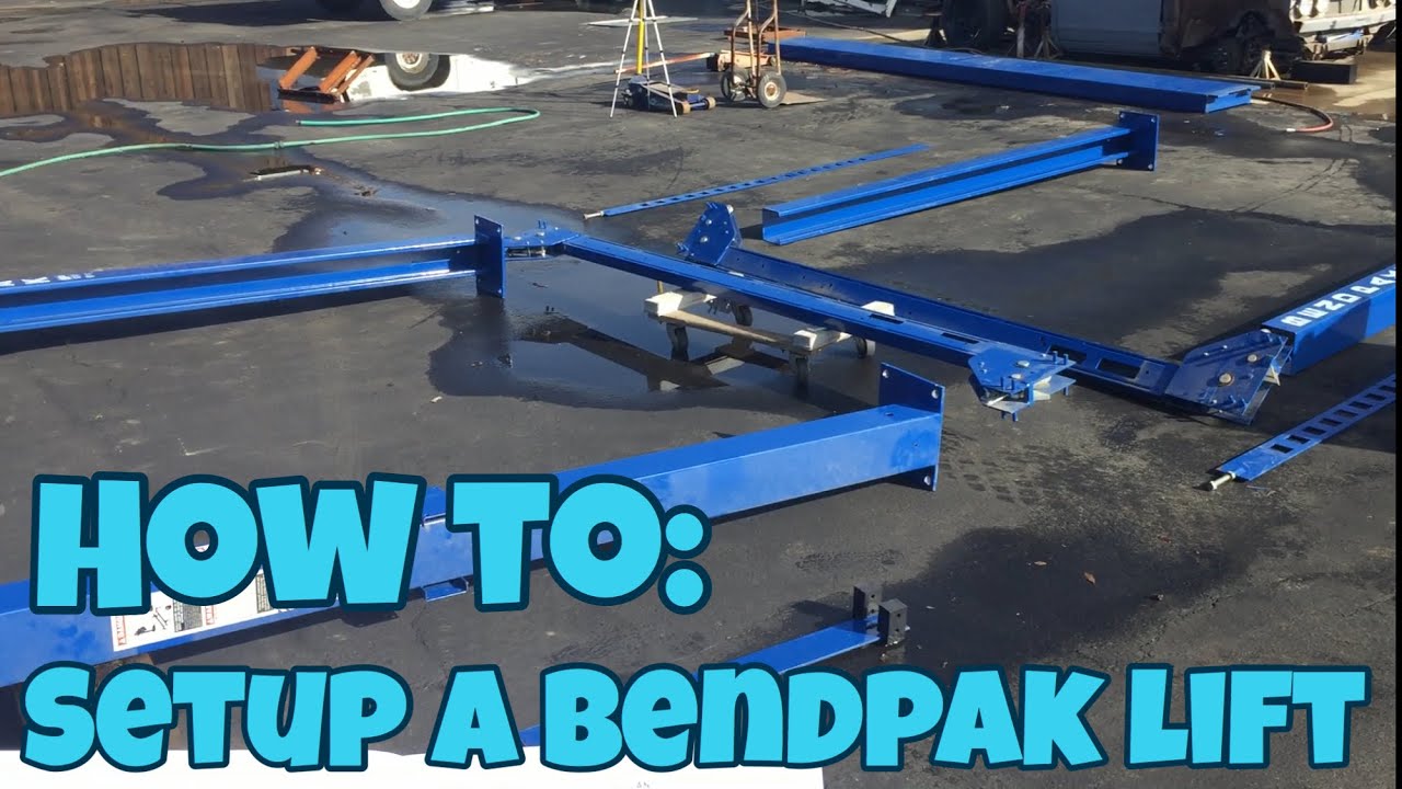 How to set up a bendpak lift