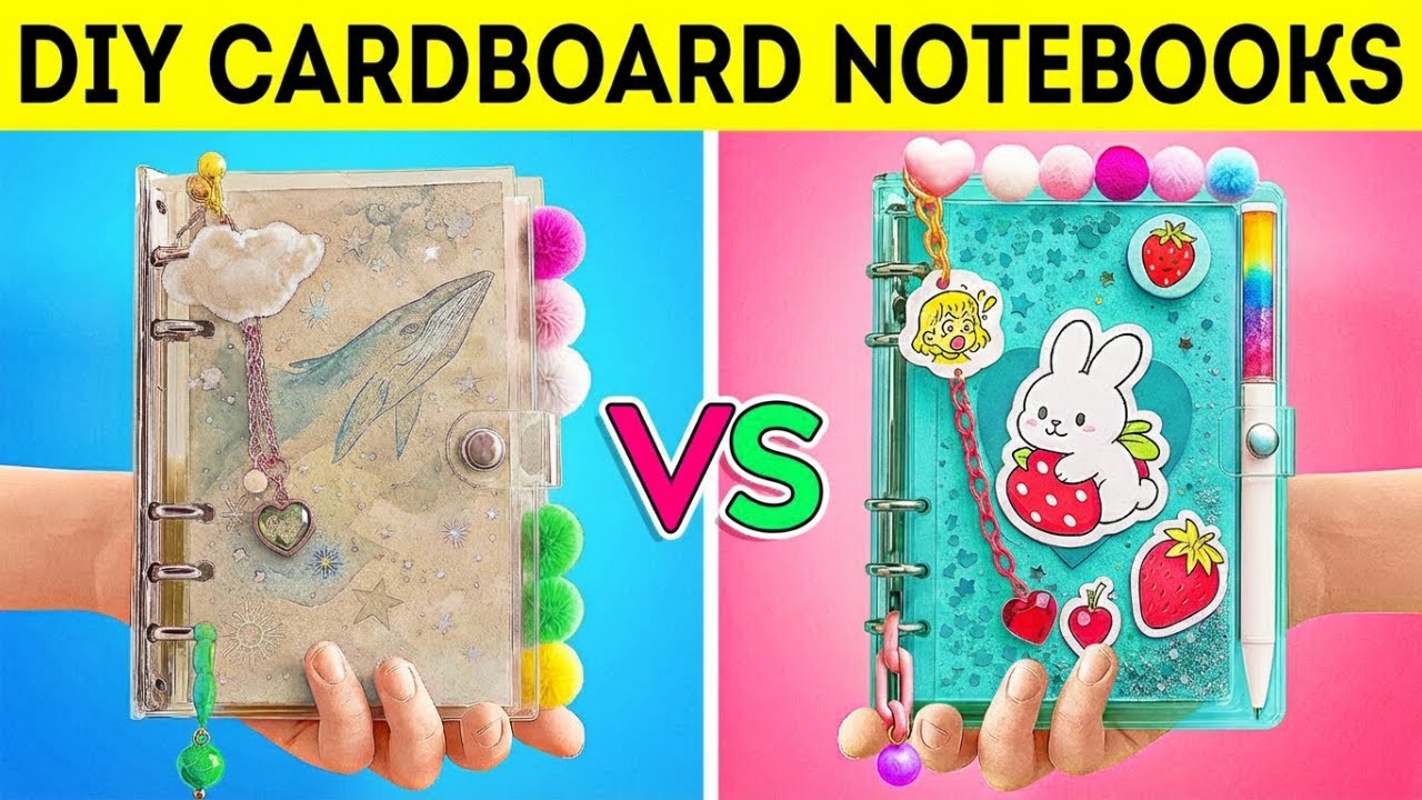 BEST PAPER Creative CRAFT || Student Hacks & SCHOOL Tricks by 123 GO! GLOBAL