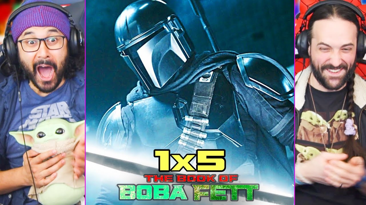 КНИГА БОБА ФЕТТА 1x5 РЕАКЦИЯ! Разбивка «Возвращения мандалорца» | Звездные войны. Эпизод 5