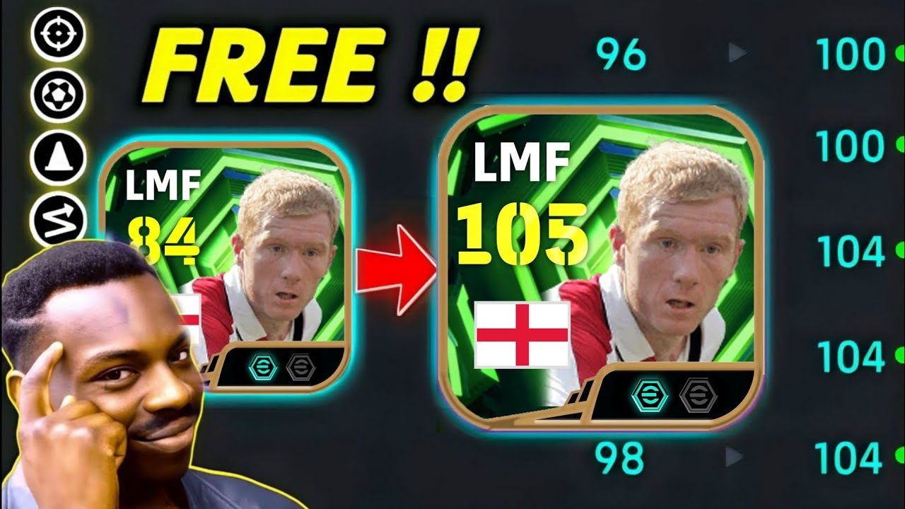 How to train 105 rated Paul Scholes in eFootball 2026 &bull; Paul Scholes Best Training Guide in Pes2026