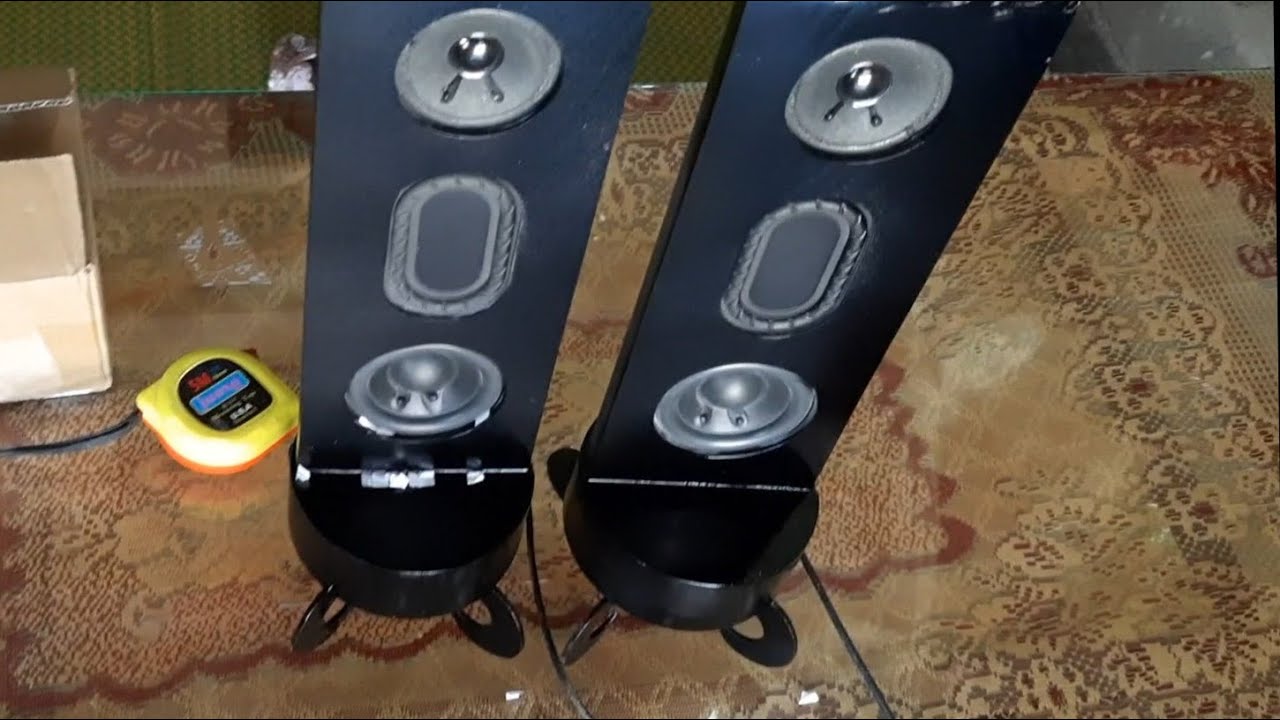The 2 x 22w satellite speaker sounds great