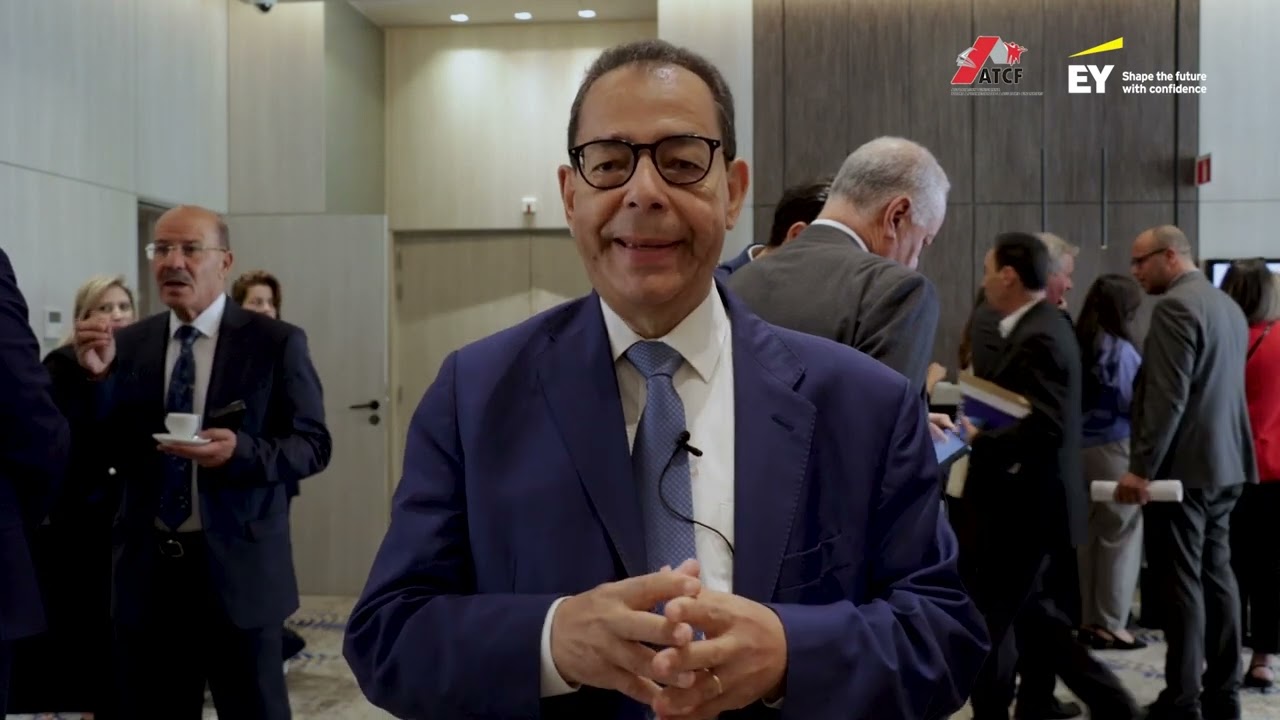 T&eacute;moignage Journ&eacute;es d&rsquo;&Eacute;tudes du secteur financier 2025, Ahmed Karam Pr&eacute;sident d'honneur ATCF