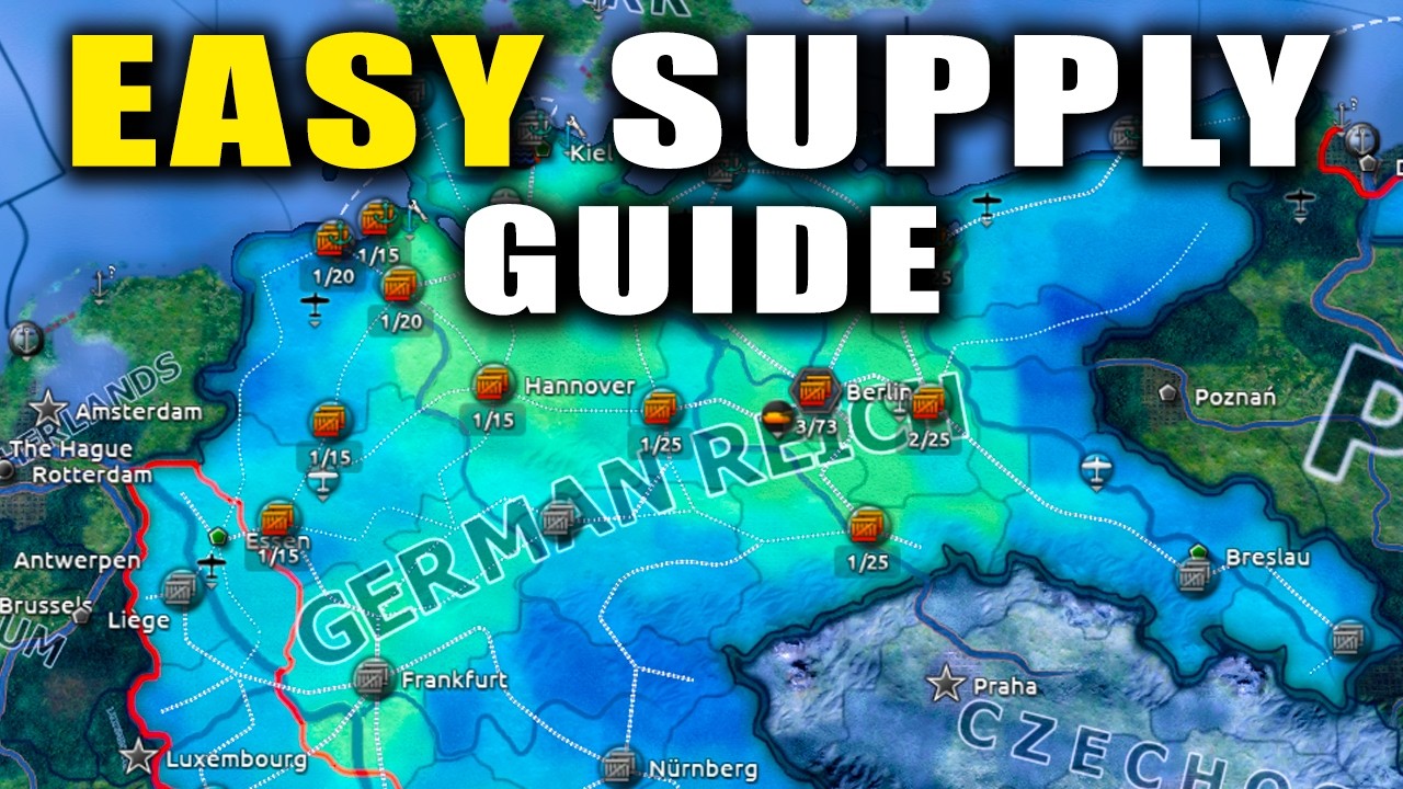 How to use SUPPLY in Hoi4 2026