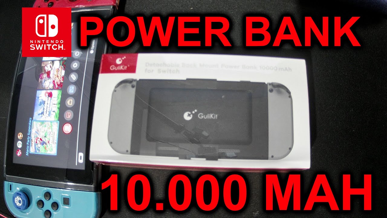 NINTENDO SWITCH V1 V2 OLED POWERBANK 10.000 ( TERBAIK)
