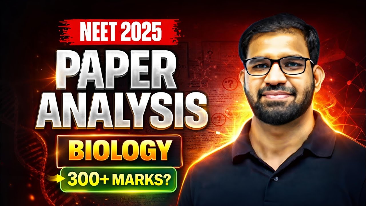 NEET 2025 Biology Analysis + Last 50 Days Strategy | 350+ Score Ka Roadmap