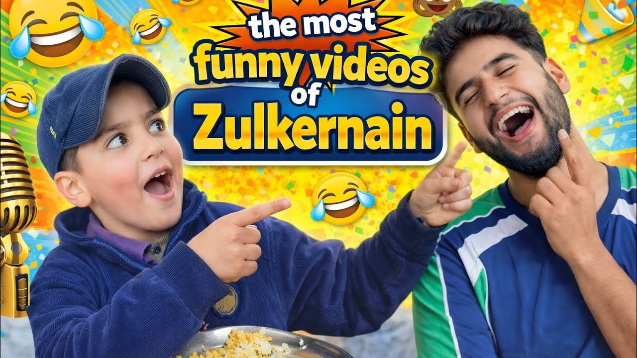 Most Funny videos of Zulkernain😀 | Amirzulkernain funny comedy |