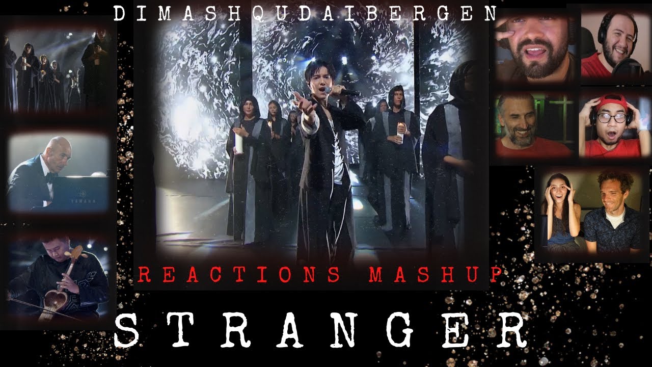 Dimash - STRANGER (New Wave 2021) REACTIONS COMPILATION!
