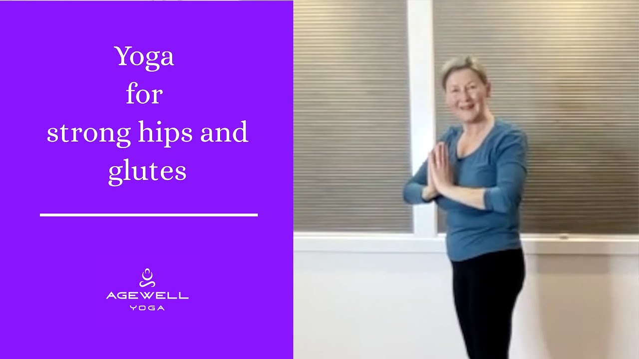 1 Hour Gentle Yoga Class for Strong Hips