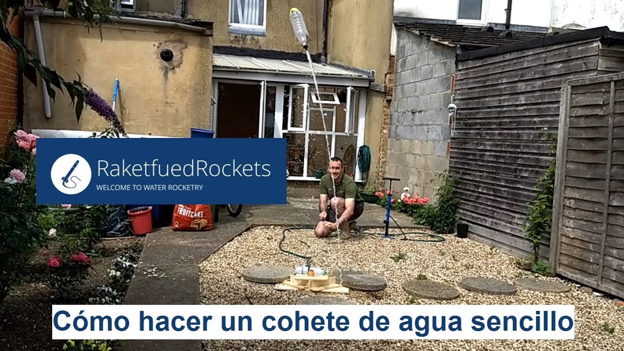 Tutorial cómo crear un cohete de agua sencillo
