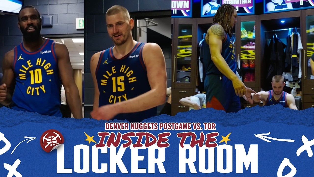Закулисье раздевалки &laquo;Денвер Наггетс&raquo; после победы над &laquo;Торнмутом&raquo;