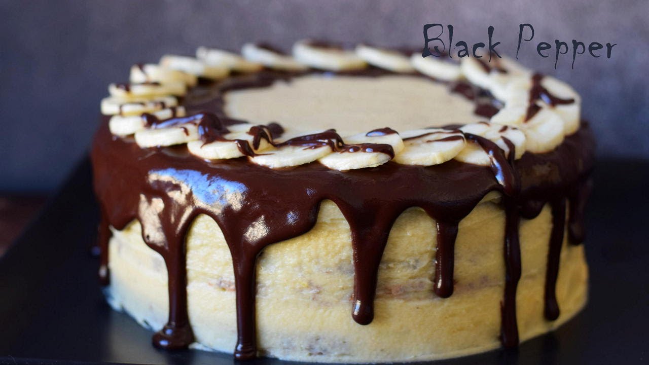 Banana Cream Cake | Black Pepper Chef