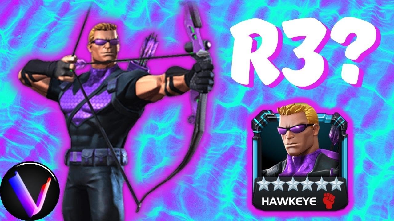 New Skill R3! Is Hawkeye Rank 3 Worthy? - 6 Star Buffed Hawkeye Review Guide Rotation Synergies MCoC