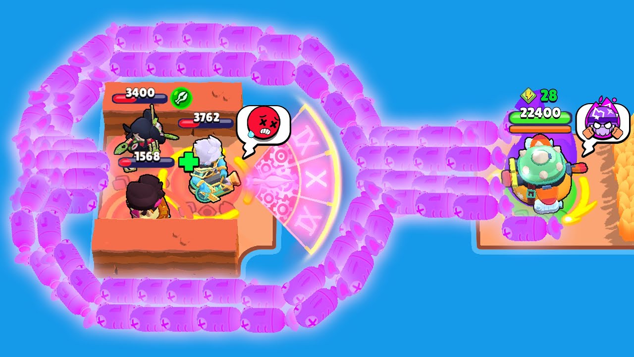 0% LUCK KAZE TEAM vs HANK'S HYPERCHARGE 1000% BROKEN 💥 Brawl Stars 2025 Funny Moments ep.1714