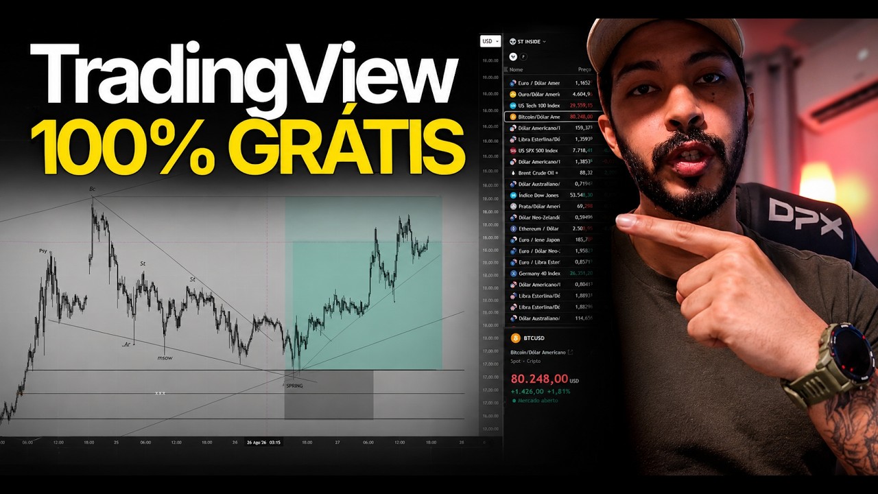 TradingView PREMIUM SEM PAGAR MENSALIDADE (Via Tickmill)