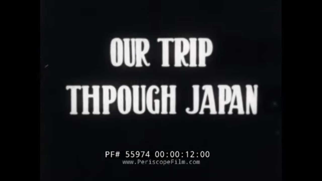 1930s JAPAN TRAVELOGUE MOVIE  TOKYO  IMPERIAL HOTEL  LAKE CHUZENJI  MIKIMOTO PEARL FARM 55974